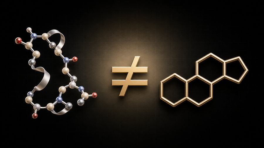 Are Peptides Steroids?