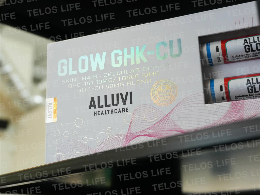 Alluvi Glow (GHK-Cu + BPC-157 & TB-500) 70mg - (R&D Only)