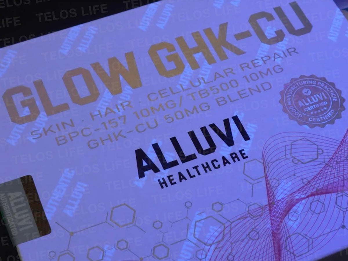 Alluvi Glow (GHK-Cu + BPC-157 & TB-500) 70mg - (R&D Only)