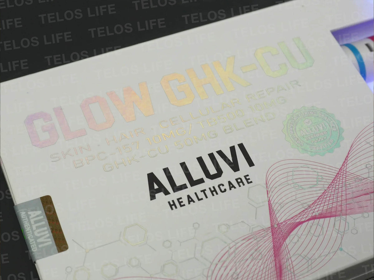 Alluvi Glow (GHK-Cu + BPC-157 & TB-500) 70mg - (R&D Only)