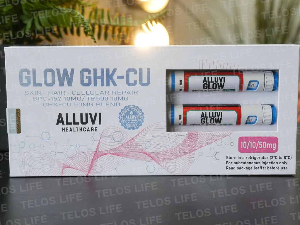 Alluvi Glow (GHK-Cu + BPC-157 & TB-500) 70mg - (R&D Only)