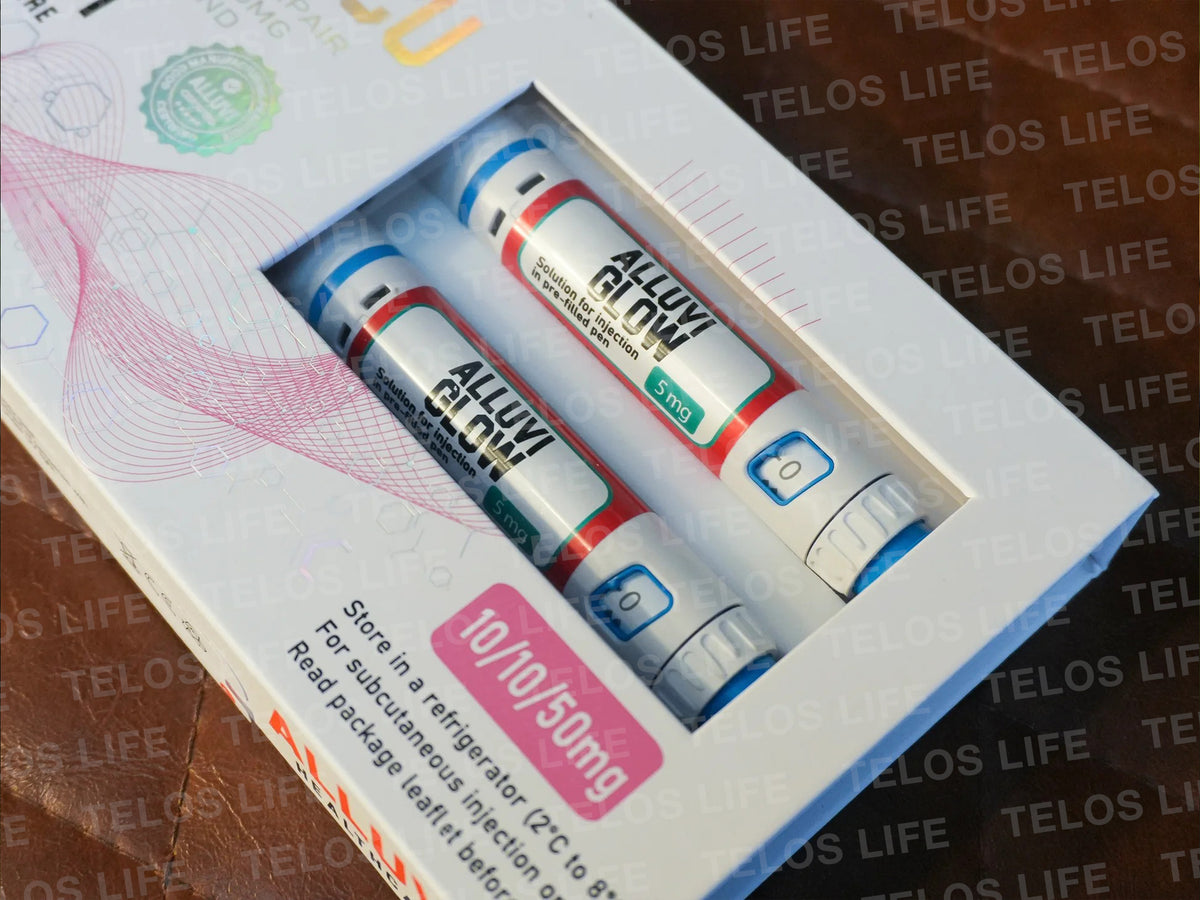 Alluvi Glow (GHK-Cu + BPC-157 & TB-500) 70mg - (R&D Only)